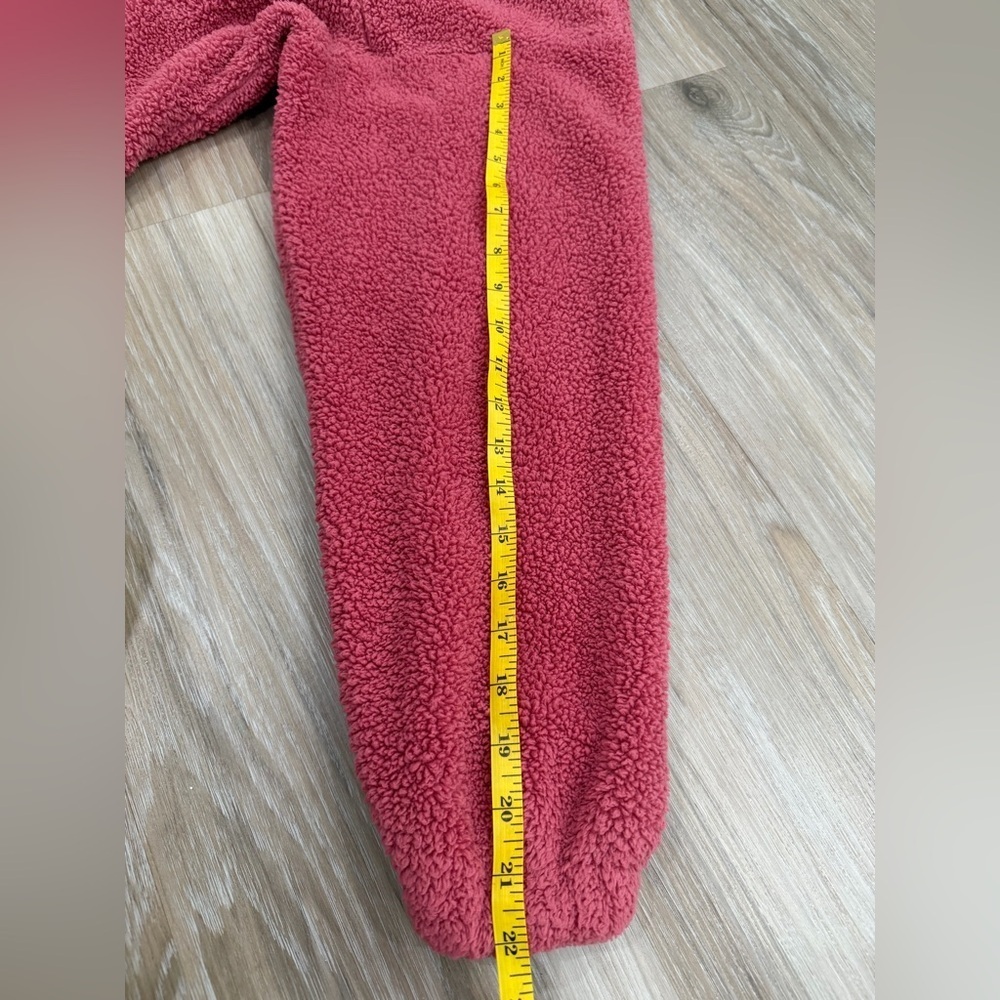 Before You Size S Cozy Pink Fleece Pullover - Picture 12 of 12